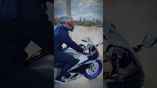 Knock knock whos there￼ fypシ゚viral bikelover yamaha r15m subscribe share bikegirl [upl. by Edelstein]