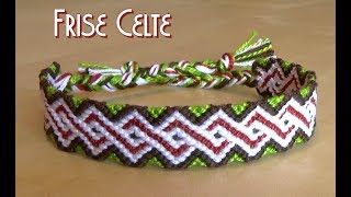 TUTO Bracelet Brésilien Frise Celte avancé [upl. by Gawain]