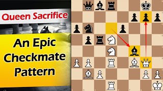 An Epic Checkmate Pattern  Bohatirchuk vs Kopaev 1938 [upl. by Meldon]