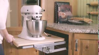 KraftMaid Baking Station With Base Mixer Shelf [upl. by Peedsaj]