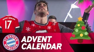 Pantomime w Javi Martínez  FC Bayern Xmas Advent Calendar 17 [upl. by Diva]