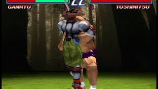 Tekken 2 Arcade Version  Ganryu [upl. by Regazzi93]