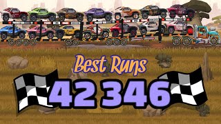 Hill Climb Racing 2  42346 Best Runs  Team Event quotGrasping At Strawsquot [upl. by Essej]