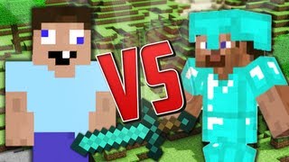 Noob vs Pro Minecraft Machinima [upl. by Brighton]