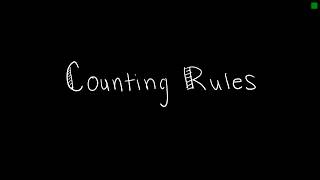 Discrete Math 611 Counting Rules [upl. by Nohtahoj]