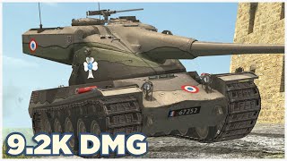 AMX 50 B • 92K DMG • 7 KILLS • WoT Blitz [upl. by Niaz515]