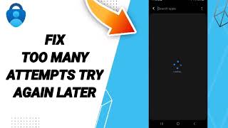 How To Fix Too Many Attempts Try Again Later On Microsoft Authenticator App 2024 [upl. by Marshal89]