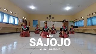 Pagelaran Seni Budaya  TARI SAJOJO XI IPA 2 [upl. by Kurtzig]