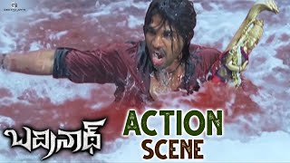 Badrinath Movie Superb Action Scene  Allu Arjun Tamannaah  VV Vinayak  Geetha Arts [upl. by Therron]