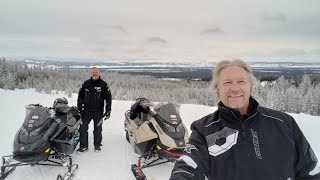 Brothers make it to Yellowstone Snowmobile riding in West Yellowstone [upl. by Parent]