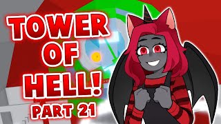 Tower Of Hell  Part 21 Roblox [upl. by Nnawaj324]