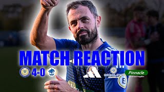 Craig Mahon vs Chester  Reaction  Vanarama National League North [upl. by Nomannic]