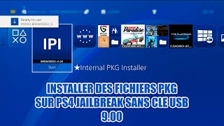 Comment installer des jeux en PKG sur PS4 SANS CLE USB 1100 et en dessous [upl. by Noivert342]