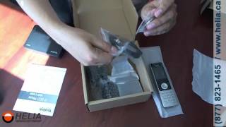 Unboxing the Yealink W56p Cordless Office Phone [upl. by Sass816]