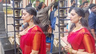 ഇത് ആരാ കാവിലെ ഭഗവതിയോ  Rithu Manthra at new movie Pooja Function [upl. by Ahsatak]