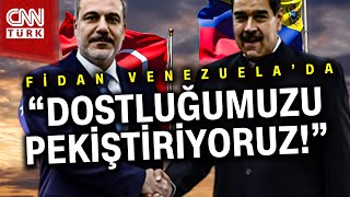 Bakan Fidandan Venezuelaya Çıkartma Maduroyu Ziyaret Etti Haber [upl. by Llechtim545]