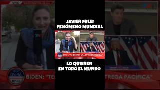 Al JAVO lo quieren en todo el mundo lla vllc javiermilei milei2027 trump [upl. by Asselem]