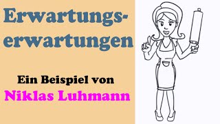 Niklas Luhmann über Erwartungserwartungen Systemtheorie Soziologie der Partnerschaft [upl. by Robet552]