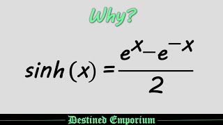 Hyperbolic Sine Function Proof Maclaurin series [upl. by Htenek]