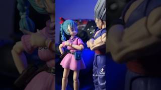 Bulma flirts with gohan toyscollection dragonball gohan bulma deadpool [upl. by Shep272]