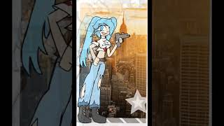 merican Miku himitsu hatsunemiku vocaloid america funny silly animation [upl. by Arbmat]