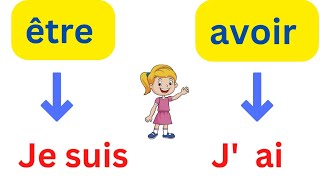 quotêtrequot et quotavoirquot au présent learn how to conjugate the verbs quotêtrequot and quotavoirquot in French [upl. by Garin]