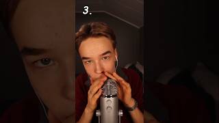 5 types of mouth sounds in 50 seconds asmr asmrmouthsounds asmrsleep asmrsounds asmrtingles [upl. by Einnel]