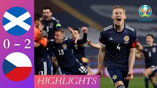 Scotland vs Czech Republic 0  2  Euro 2020  Extended Highlights amp All Goals  2021 [upl. by Juni]