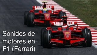 Sonidos de motores de F1Ferrari [upl. by Eula]