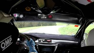 Onboard WP1 Bieg  Voss 31ADAC Rallye Westerwald 2015 [upl. by Sollars]