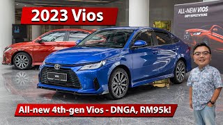 2023 Toyota Vios in Malaysia  from RM89600 [upl. by Liesa967]