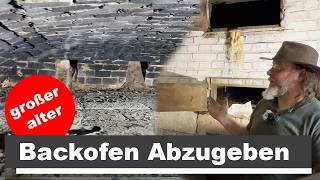 Einzigartiger Holzbackofen sucht ein neues Zuhause  günstig Abzugeben [upl. by Aamsa]