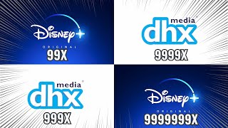 Disney Plus And DHX Media Intro Getting 999999X Speed [upl. by Adoc429]