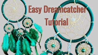 DIY dreamcatcher tutorial  how to make a dreamcatcher [upl. by Drahser]