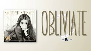 IU – Obliviate RomIEng Lyric [upl. by Oletha]