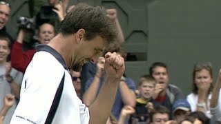 Ivanisevic v Rafter 2001 Mens Final – Rolex Wimbledon Golden Moments [upl. by Rusty]