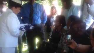 Navy Interment for Cousin Kelvin Tyrone Miles Sr [upl. by Bruell]