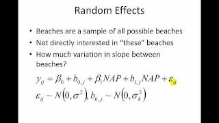 Introduction to mixed models [upl. by Tiebold]