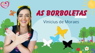 AS BORBOLETAS Vinicius de Moraes  MÚSICA Coreografia FÁCIL  Cifra na descrição [upl. by Kaycee]