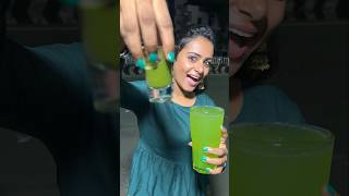 ✨🍏இது புதுசா இருக்கே😍 Green Food Challenge  shorts [upl. by Ibbor]