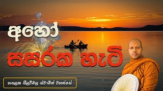 අහෝ සසරක හැටි Hasalaka Seelawimala Thero [upl. by Ynnatirb228]