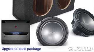 Kenwood Car Audio Bass Package Demo  Crutchfield Video [upl. by Elexa]