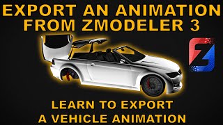 Export a GTA 5 Animation from ZModeler 3 ZModeler 3  Tutorials [upl. by Zavala538]