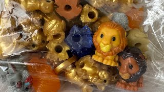 Woolworths Ooshies Lion King Simba Nala Mufasa Promotional ASMR unboxing collectible [upl. by Enitram]