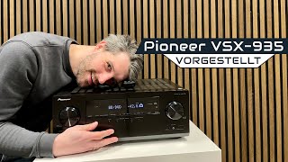 Pioneer VSX935  72 Kanal AV Receiver mit Dolby Atmos DTSX MCACC HDMI 21  HDCP 23 uvm [upl. by Akitahs938]