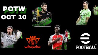 eFootball 2025™ POTW OCT 10 24 Predictions [upl. by Winna]