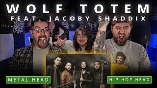 WE REACT TO THE HU feat JACOBY SHADDIX WOLF TOTEM  MONGOLIAN METAL RULES WITH MOM [upl. by Dihahs]