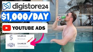 Make 1000Day With YouTube Ads and Digistore24 Affiliate Marketing [upl. by Adnilym]