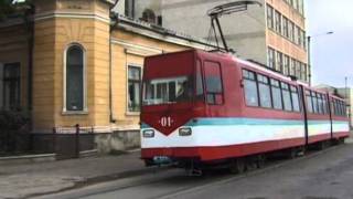 BOTOSANI ROMANIA TRAMS 1996 [upl. by Glialentn]