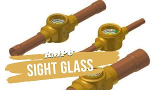 SIGHT GLASS WITH MOISTURE INDICATOR LHB COACHsight SIGHTGLASS drawing [upl. by Yelad]